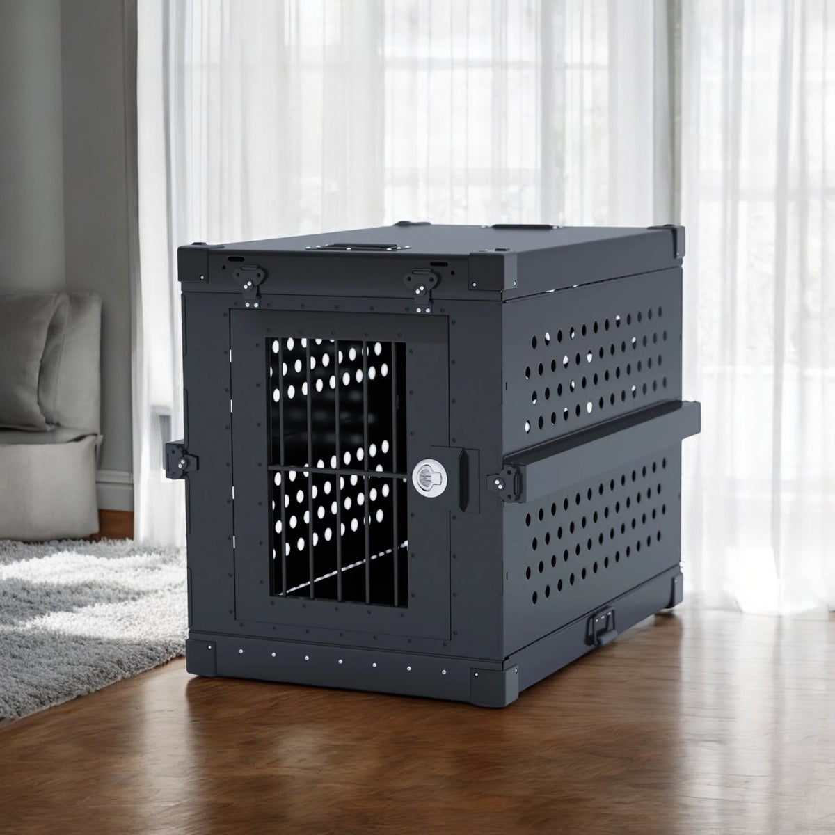 Aluminium dog crate - Ministry of Canines