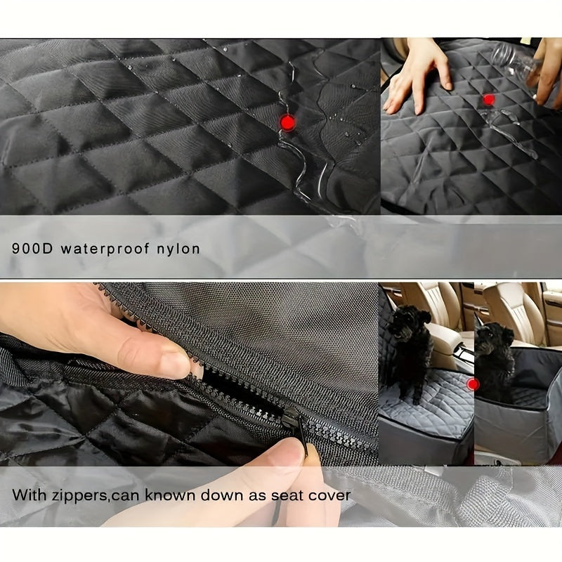 Black Deluxe Doggy Car Seat - Ministry of Canines