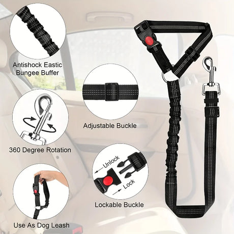 Dog Car Seat Belt - Ministry of Canines